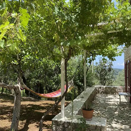 Stone House In With Garden