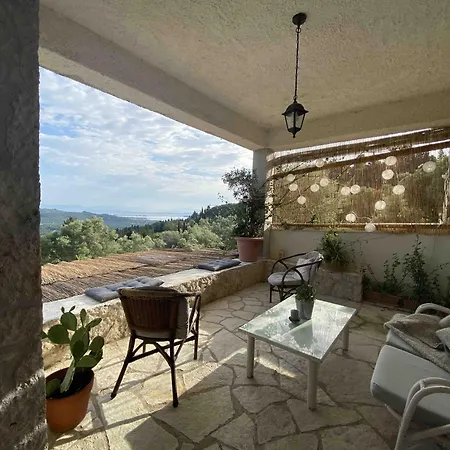 Stone House In With Garden *