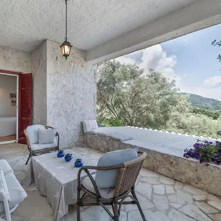 Stone House In With Garden *