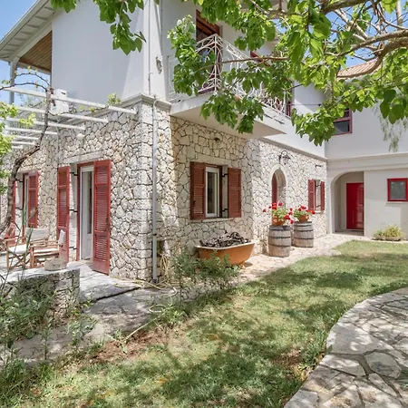 Stone House In With Garden *